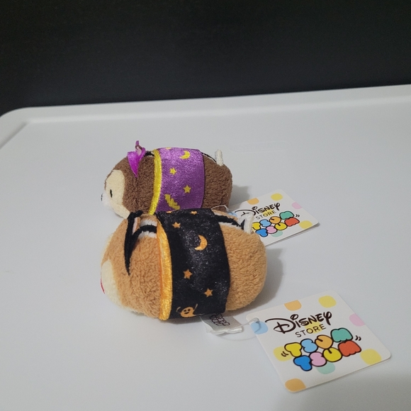 Disney Store Japan Tsum Tsum Halloween 3.5” Mini Plush Bat Chip And Dale - Picture 2 of 3